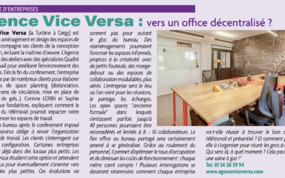 Article Magazine Contact Entreprises, Mai-Juin 2020